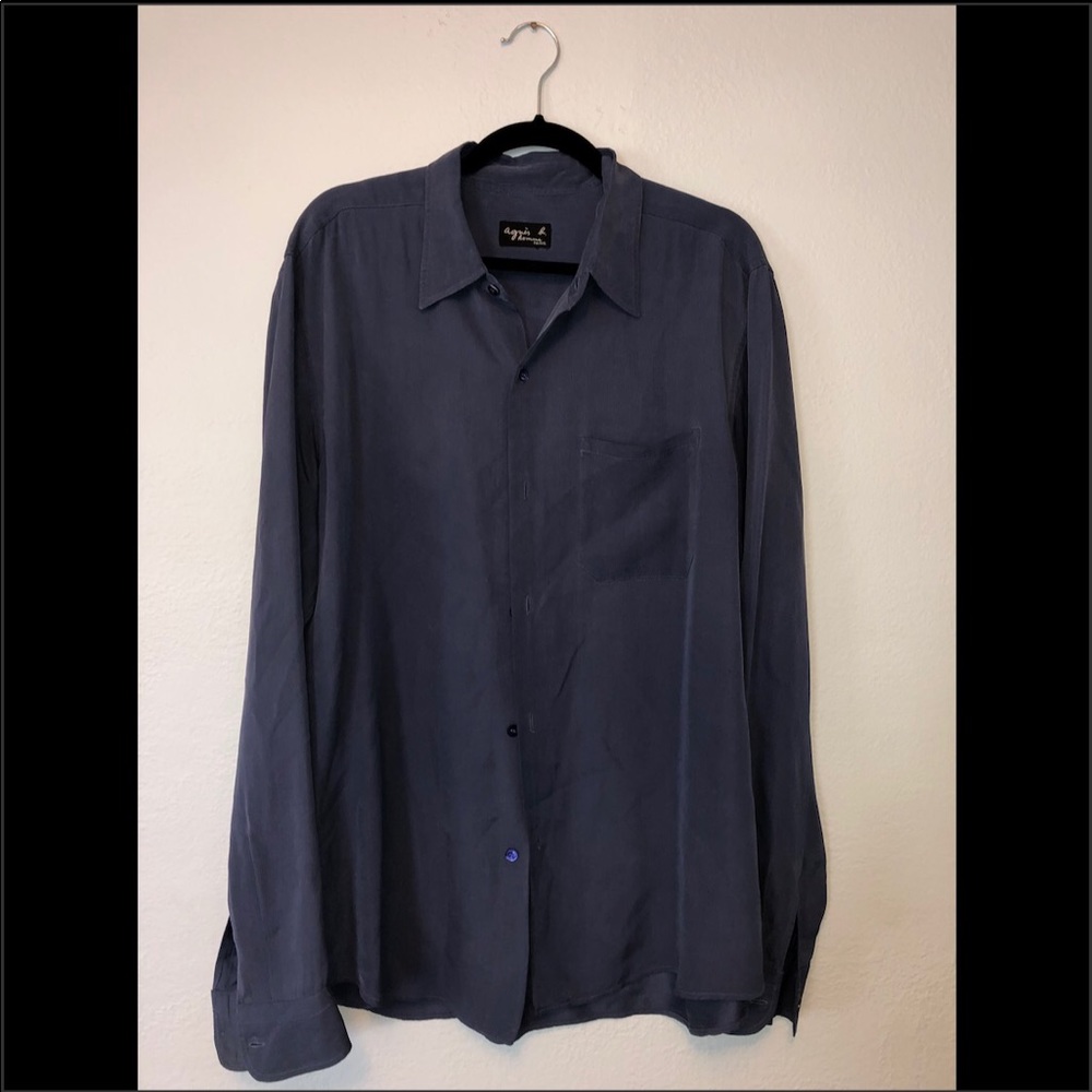 Blue Men’s Button Down